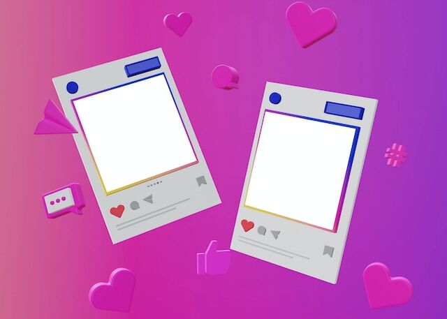 mediamodifier-gL1Z-bkOZ2o-unsplash | Path Social Two blank Instagram users' picture boxes representing liking few political posts on the most followed Instagram accounts.