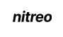 The image shows the word "nitreo" in lowercase black letters on a white background, representing a minimalistic text logo or brand name.